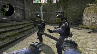 French College Boys Fisted by Leatherman on CT Spawn on CS:GO BUT someone didn't Pay 300 Bucks!