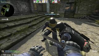 French College Boys Fisted by Leatherman on CT Spawn on CS:GO BUT someone didn't Pay 300 Bucks!