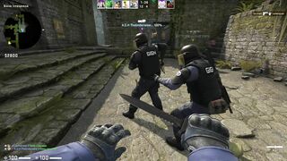 French College Boys Fisted by Leatherman on CT Spawn on CS:GO BUT someone didn't Pay 300 Bucks!