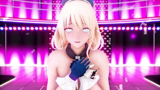 Mmd R18 Juujunyoukan Atago will Celebrate your Birthday to make your Guest Cum inside the Cup 3d Anime