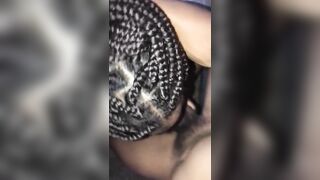 BLOWING THE CUM OUT OF a HUGE AFRICAN PENIS!!!!