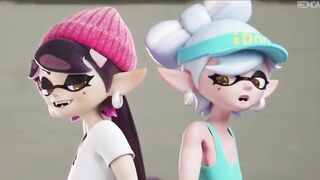 Squid Sister getting Nailed