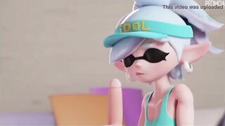 Squid Sister getting Nailed