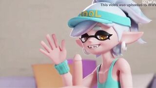 Squid Sister getting Nailed