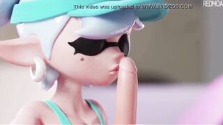 Squid Sister getting Nailed
