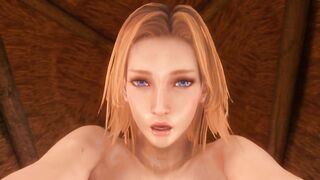 Dead or Alive | TINA ARMSTRONG Titjob and Ride | ANIME |