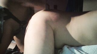 Hot Girl Pegs her Boyfriend