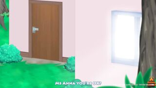 Long Booty Woman Farts with two Guys