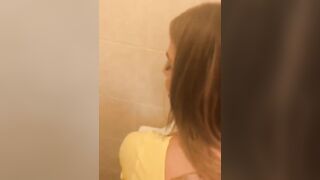 Canon caught like a amazingly babe whore in the bathroom