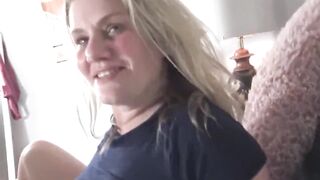 Blonde Housewife Fucked by Biggest African Cock during Swing p
