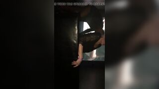 Older big black cock Bull Cant keep it up. Blonde Hotwife &