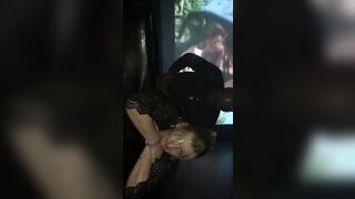 Older big black cock Bull Cant keep it up. Blonde Hotwife &