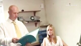 British Slut Fucks Her Boss To Gain Promotion