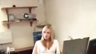 British Slut Fucks Her Boss To Gain Promotion