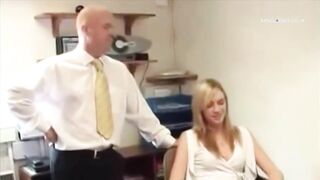 British Slut Fucks Her Boss To Gain Promotion