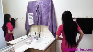 Tiny oriental Nailed! For Not Getting Pizza On Time - Ember Snow