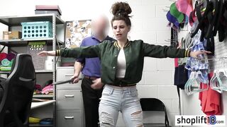 hot 19 year mature Indica Flower plowed with big pink dildo before