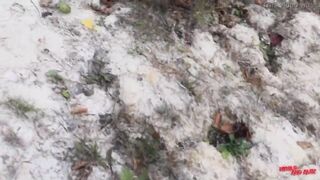 Outside sex. Pounded a school sluts on the lake.