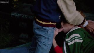 Cheerleader Jizzed