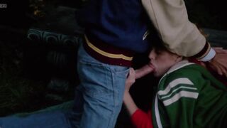 Cheerleader Jizzed