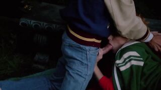 Cheerleader Jizzed