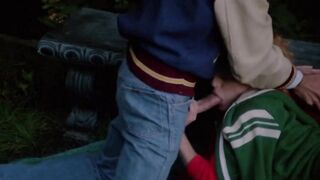 Cheerleader Jizzed