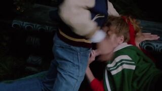 Cheerleader Jizzed