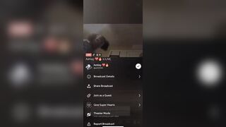 Big boobs periscope flash