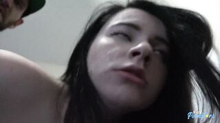 Kentucky native Karlie Brooks gets her little cunt fucks so