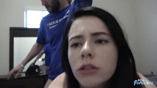 Kentucky native Karlie Brooks gets her little cunt fucks so
