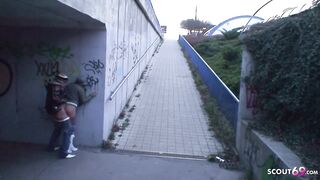 Real teenie Year Mature Couple 18 year old yo Scandal Outside Sex at different