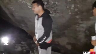 Ksal Bae went to the beach at night, and when they started