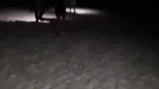 Ksal Bae went to the beach at night, and when they started