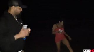 Ksal Bae went to the beach at night, and when they started