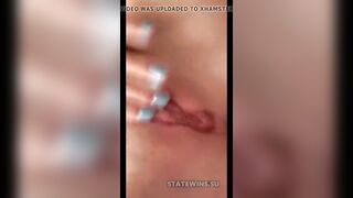 Sweet Blonde Masturbating and Fucking