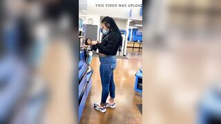 Fine ass momma in Walmart