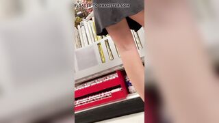 Uppie White Panties Lip Slip