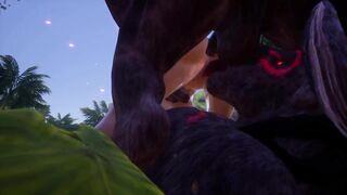 Sluty sluts mates with fairy monsters | Long Penis Monster
