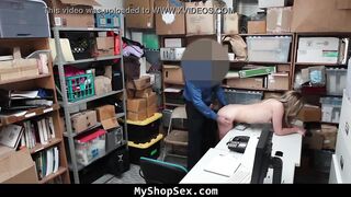 Catholic Adorable cunt with mouth Fuck for Stealing at The Store