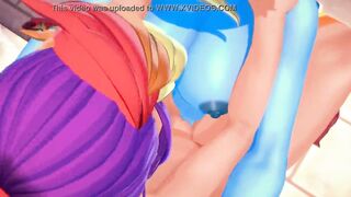 My Little Pony Futanari - Rainbow Dash fucks human Rainbow