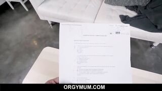 beauty milf Step Milf Banged! By Step Son After Striking