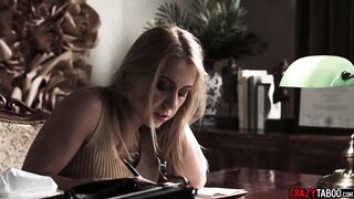 Soak blonde milf Nikky Thorne thinking about hard snatch fucking