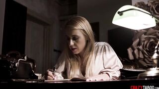 Soak blonde milf Nikky Thorne thinking about hard snatch fucking
