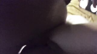 Huge Booty & Titties cougar Unshaved Cunt Creams on Penis B4 Cumed on & Creampied pov
