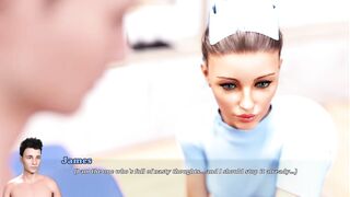 AMNESIA:Patient and a Nurse with a Cock into her Hand-Ep19