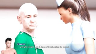 AMNESIA:Patient and a Nurse with a Cock into her Hand-Ep19