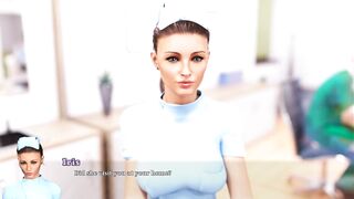 AMNESIA:Patient and a Nurse with a Cock into her Hand-Ep19