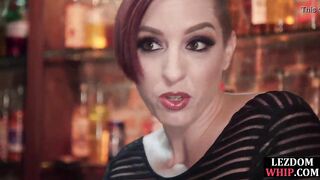 FETISH groupsex with african and red haired babes with long jugs