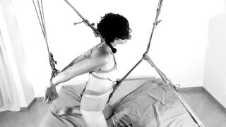 Bound up Nonstop Orgasm - REAL NIPPLES ORGASM