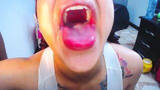 A stunning head and cum face